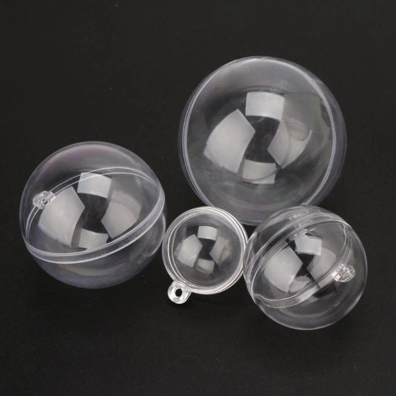 Clear Plastic Mold Shells for DIY Arts & Crafts Projects Decor