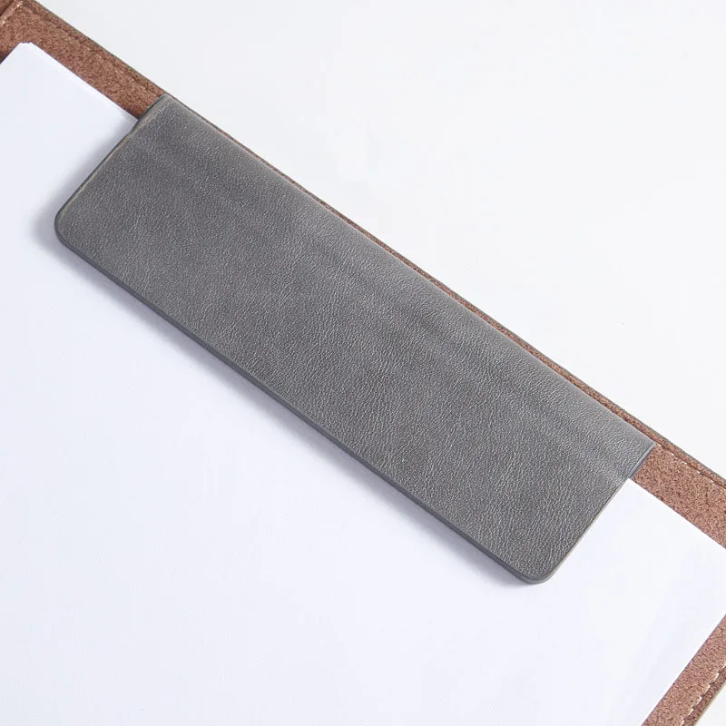 Cartera multifuncional de cuero PU: organiza documentos con estilo