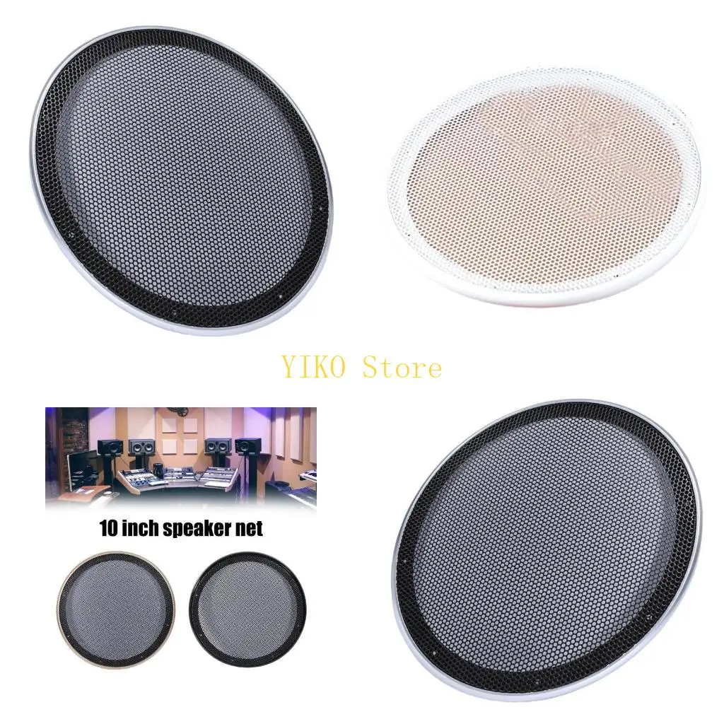 k32c-10-インチスピーカーグリルカバープロテクター厚い金属フレームと-abs-フレーム高光沢仕上げ美観を向上