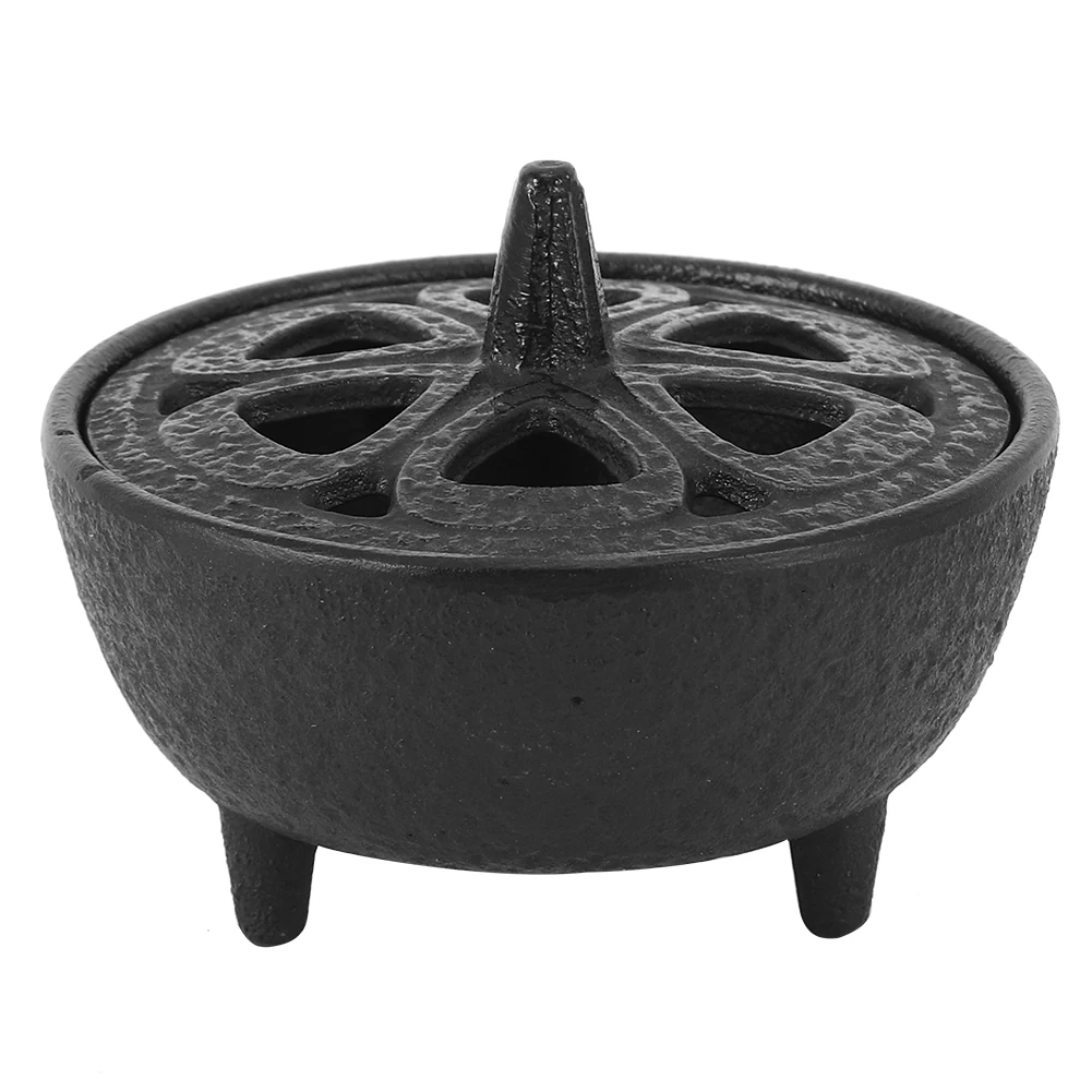 Cast Iron Lotus‑Shaped Incense Aromatherapy  for Home Decoration Bathroom Bedroom Home decoration Incense Container