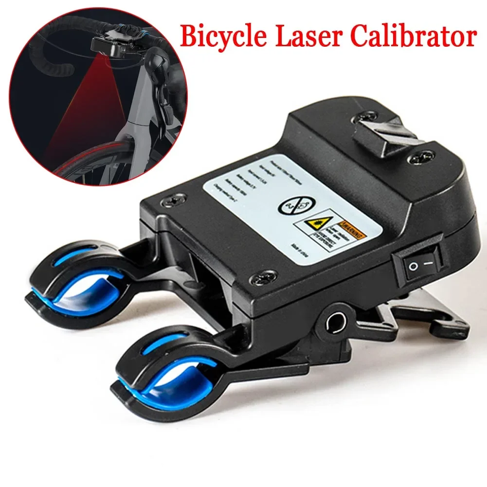 Bicycle Laser Calibrator Bike Handlebar Saddle Center Adjuster Measurement Tool Aligning Indicator With Type C Charging Port