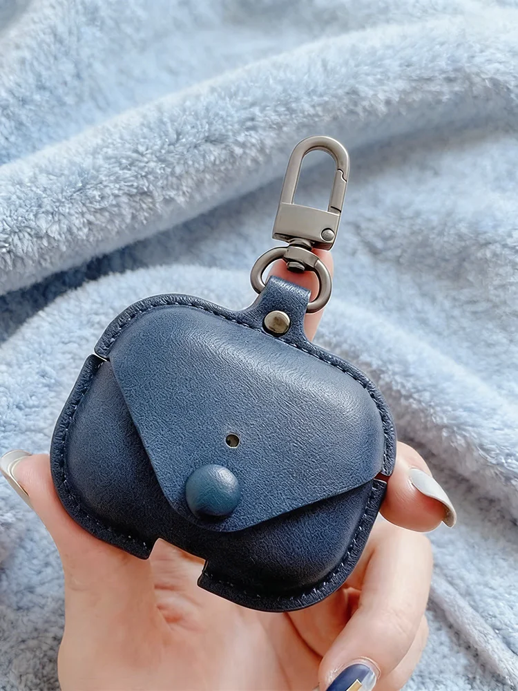 Nouveau étui pour AirPods Pro 3 2 AirPods 4 3 2 1 faux cuir de protection pour Apple Airpods couvre antichoc étuis pour écouteurs bouton