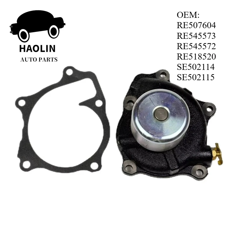 

OEM RE507604 RE545573 RE545572 RE518520 SE502114 SE502115 Водяной насос для John Deere 324J 304J 332 332D 329D 325 318D 319D