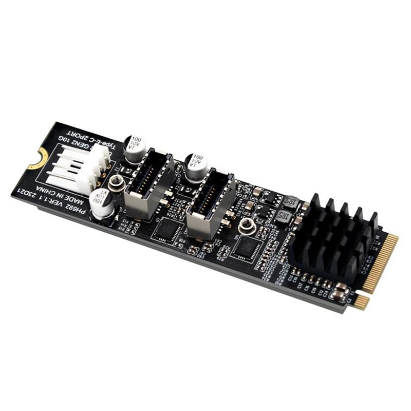 

M.2 PCIE To USB3.0 TYPE-E TYPE-C Expansion Card M.2 Pcie To USB3 TYPE -E C 10G Interface Expansion Card TYPE-E Expansion Card