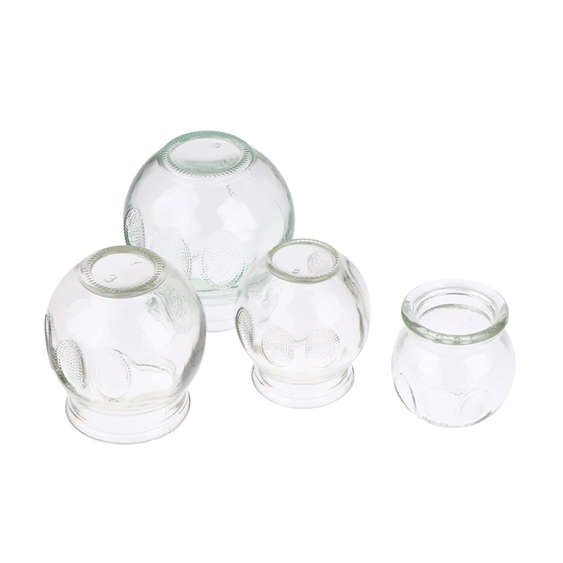 1pcs Vacuum Cupping Massage Jar Cans Chinese Medicine Physiotherapy Anti-Cellulite Suction Cups Body Massager Healthy Care