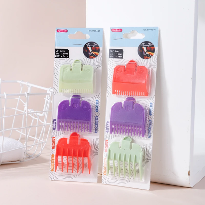 مشط تحديد الألوان، مشط بلاستيكي شفاف، مشط تصفيف الشعر