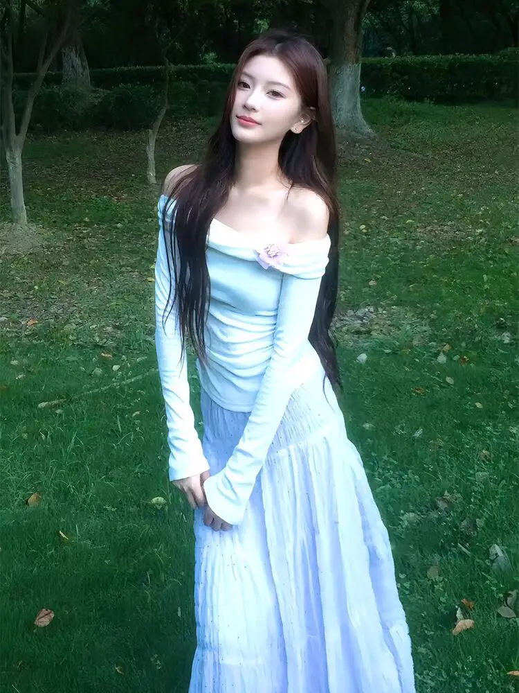 تي شيرت بأكمام طويلة تي شيرت حياكة نسائي للخريف بياقة مدببة وأزرار خاطفة وفتحة مريحة وحاشية أكاديمية ذات طبقات جامعية للشباب متينة #3