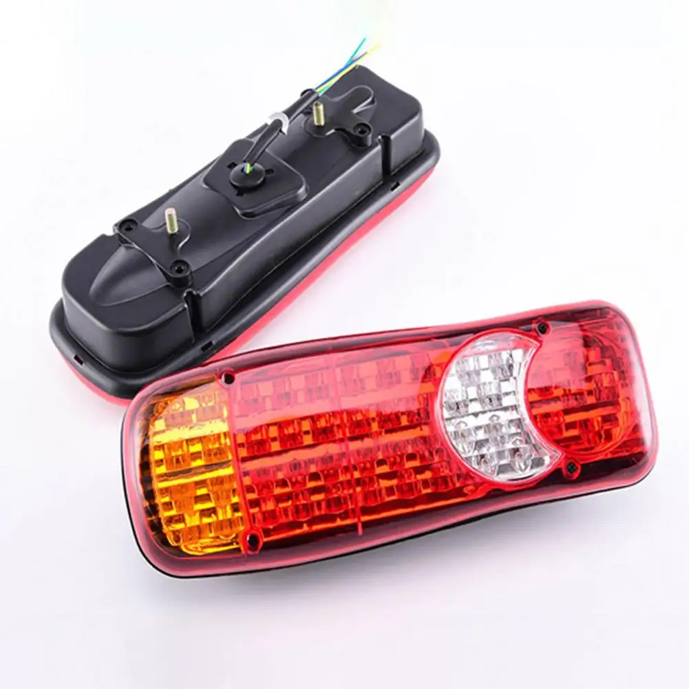 Rear Light Reliable 46 LEDs Waterproof Long Lasting Tail Lamp for Lorry  Tail Lamp  Tail Light