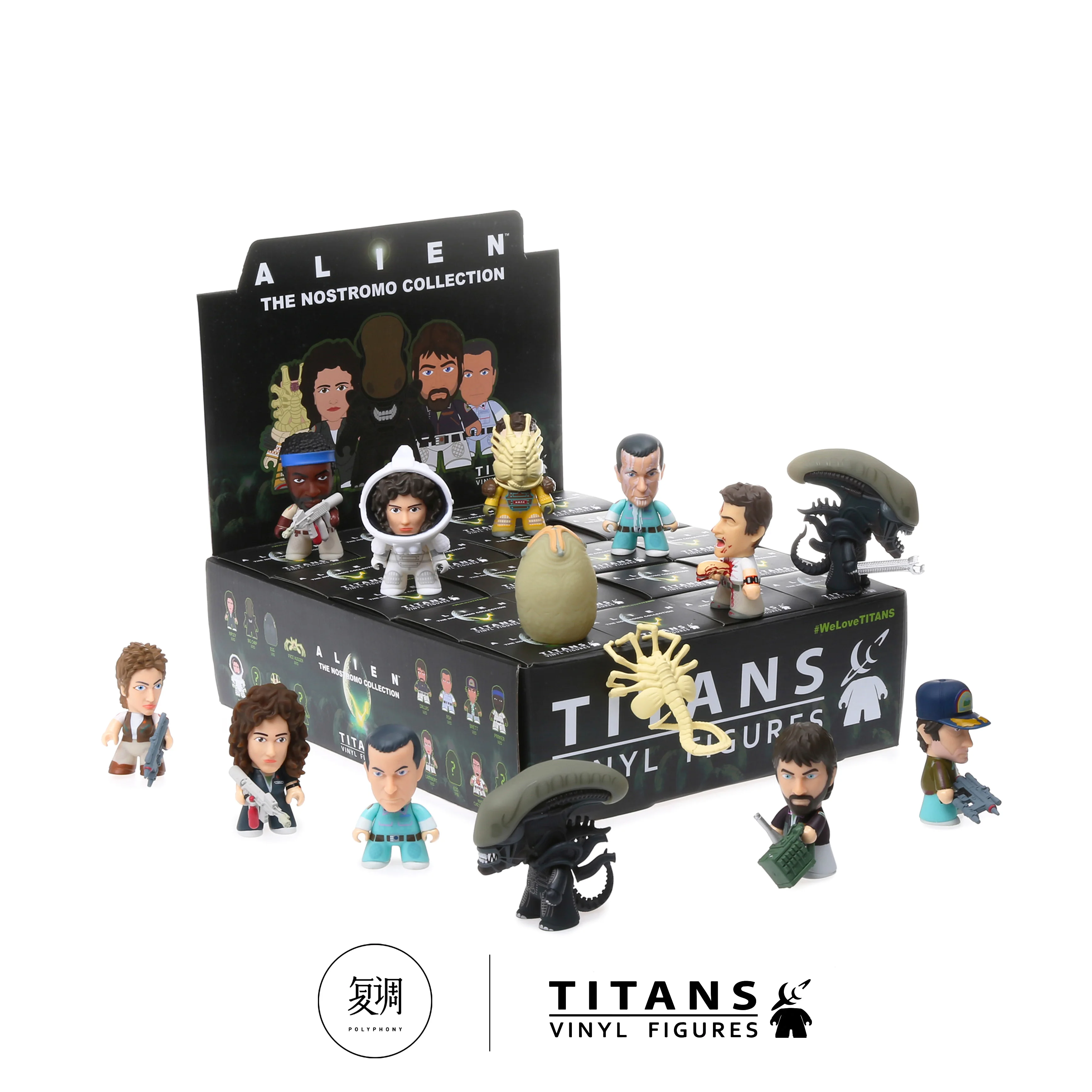 Alien: Romulus Titans Alien The Nostromo Alien Series Lucky Box Modello da gioco alla moda Regali giocattolo