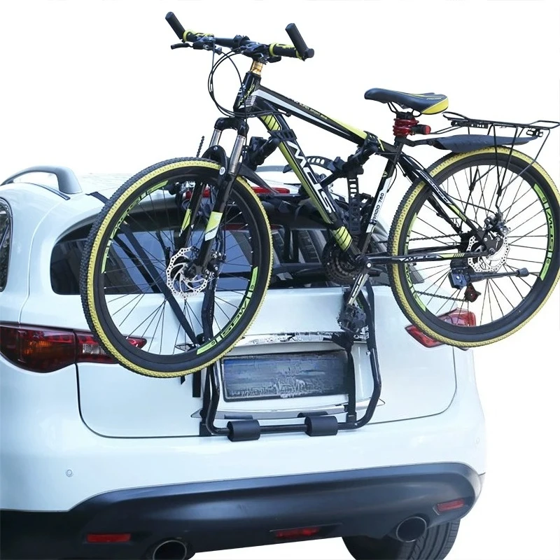 Cars Mounted Bicycle Rack Tail Frame Suspension Frames Rear Mounted Bike Racks Placement Rack Does Not Block License Plates