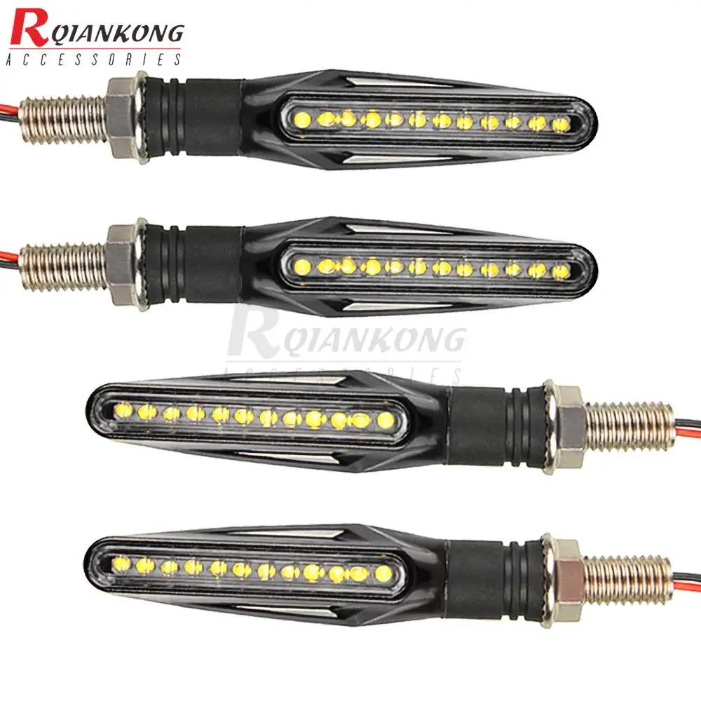 Indicatori di direzione a LED per moto direzione indicatori di direzione impermeabili luce per RC125 RC8 990 SuperDuke YAMAHA YZF R1 R6 r3 R25 R15V3