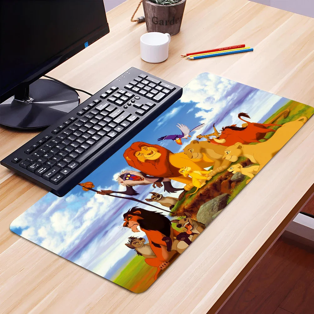 Cartoon The Lion King Simba Non-slip Mouse Pad Suitable For Office Computers Laptops E-sports Game Desk Mats XXL Keyboard