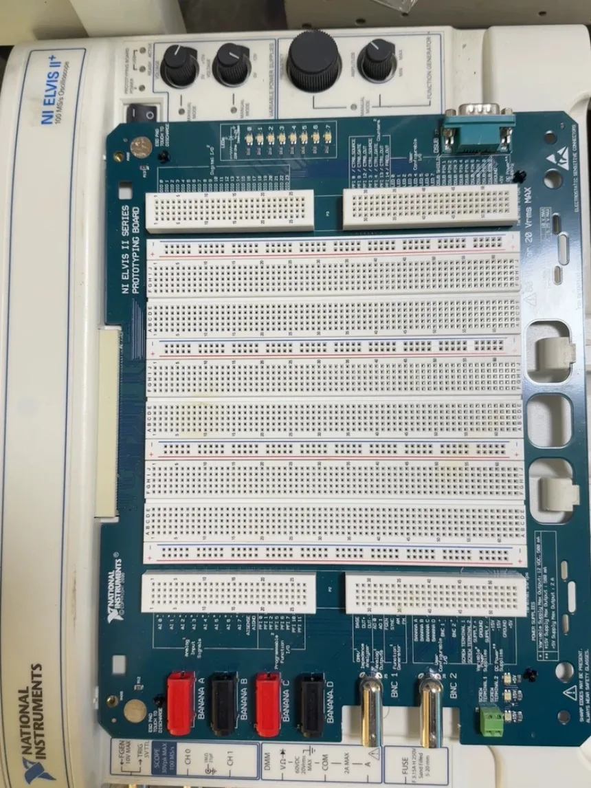 1PC National Instruments NI ELVIS II+ Educational Laboratory Virtual Instrumentation Suite#Xing