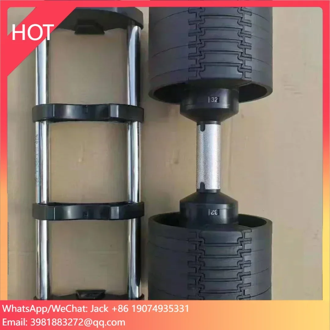 Top Cheaper  52lbs 90lbs 24kg 32kg  40kg  Steel Adjustable Dumbbell
