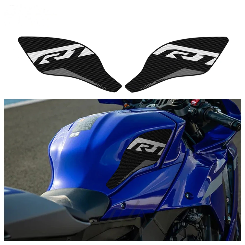 

For Yamaha YZF-R1 R1 2020-2022 Sticker Motorcycle Accessorie Side Tank Pad Protection Knee Grip Mats