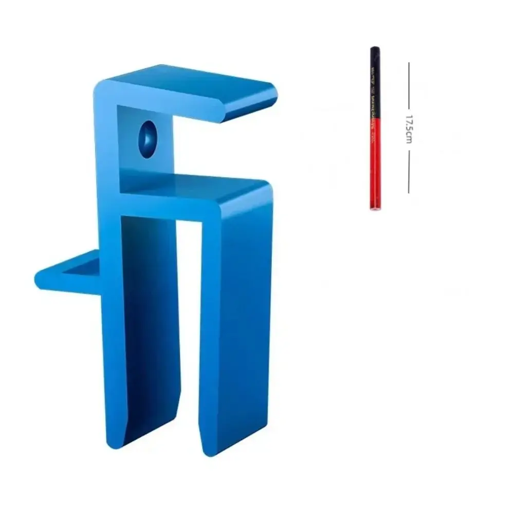 2 PCS Cabinetmate Wardrobe Closure Jig Set Plastic 16-18mm Woodworking Clamp Panel Alignment Blue Jigs Closing Fixing Clip