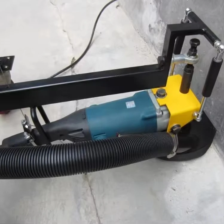 Picture 3: High Efficiency 180mm Electric Mini Angle Concrete Grinder Floor Prep Grinder Tools Surface Polishing Machine