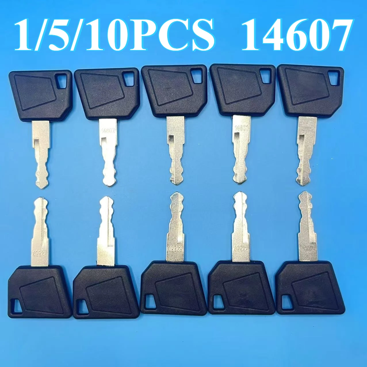 Heavy Equipment Keys Master Set - 1/5/10PCS 14607 Heavy Equipment Ignition Key