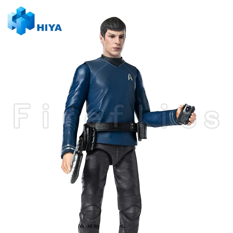 1/18 HIYA 3.75 inch Action Figure Prachtige Mini Serie STER TREK 2009 Spock Anime Model Speelgoed Gratis Verzending