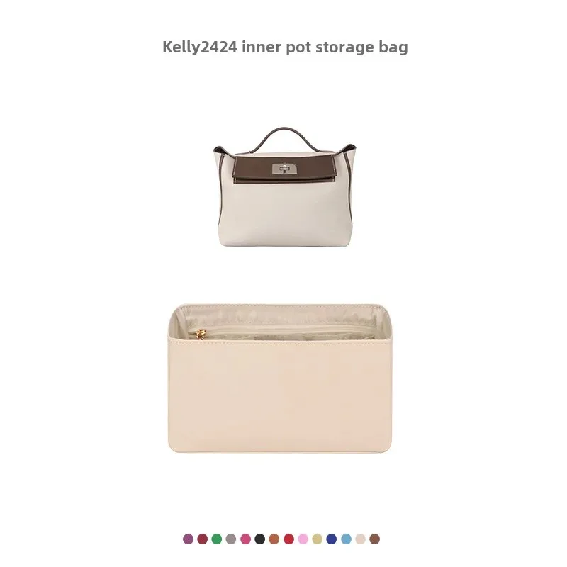 Kelly 2424 Nylon Inner Lining Storage Bag For H Home Dirty-Proof Makeup Bag Inner Padding Support Sling Bag