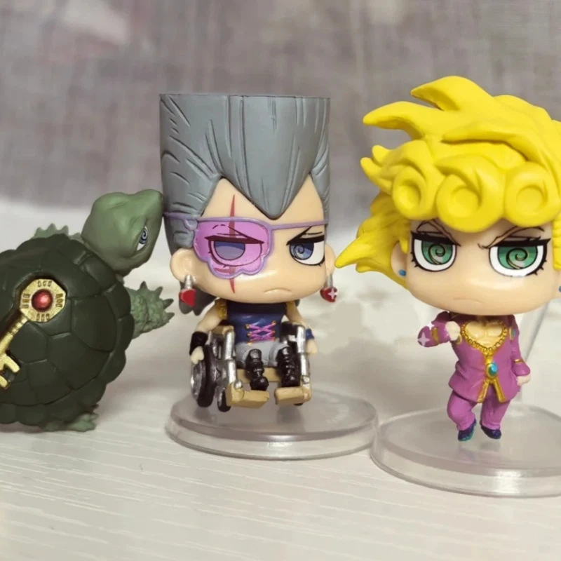 

Мини-фигурка Bandai Jojo's Bizarre Adventure: Golden Wind Джорно Полнарефф, украшение, праздничный подарок, игрушка, аниме-мерч, модель