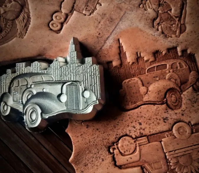 

Формы для тиснения кожи «Локомотив»: Ретро-штампы для кожи в виде автомобилей и самолетов, инструмент для вырезания и прессования, формы для придания формы