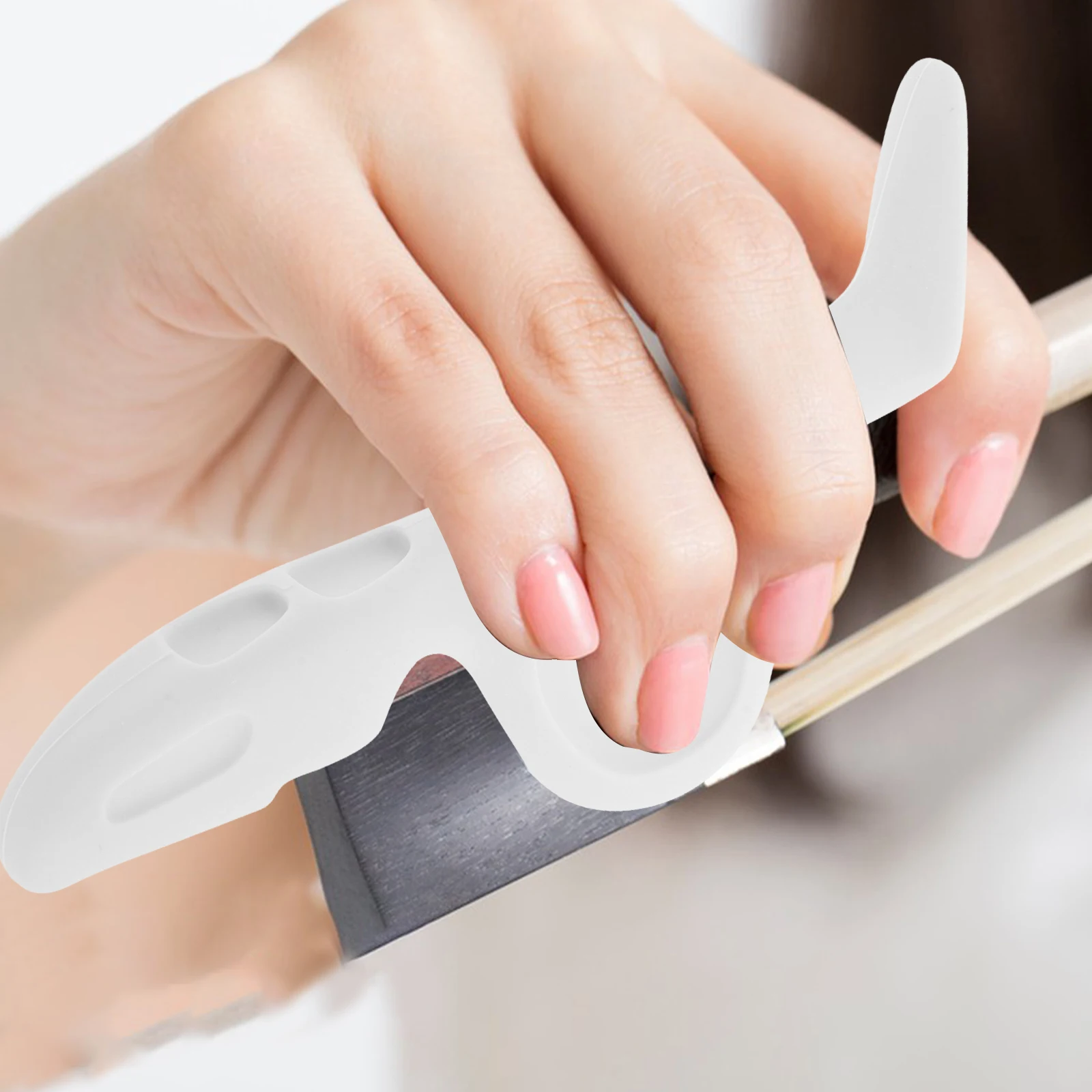 

1set 1Set Violin Bow Grip Corrector Silicone Holder For Beginners Kids Adults Teaching Aid String Instrument Accessory