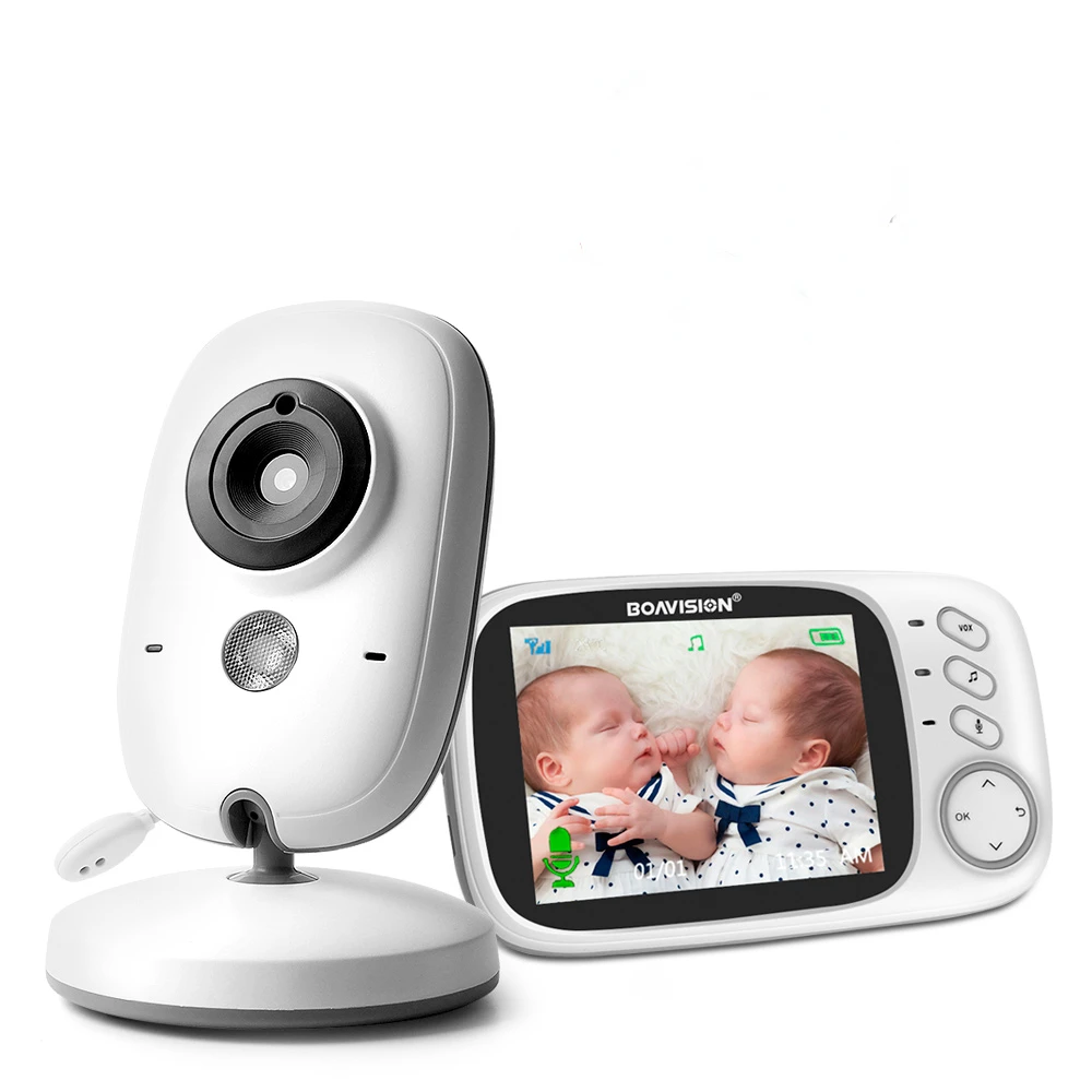 

VB603 Baby Monitor 3.2 Inch Wireless Baby Care Home Child Safety Monitor Walkthrough Lullaby Two-Way Audio Safety Nanny