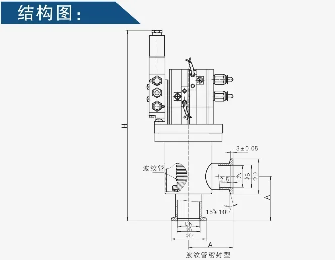 صمام يربك هوائي عالي الدقة GDQ-J10b GDQ-J16b GDQ-J25b GDQ-J40bGDQ-J50b #2