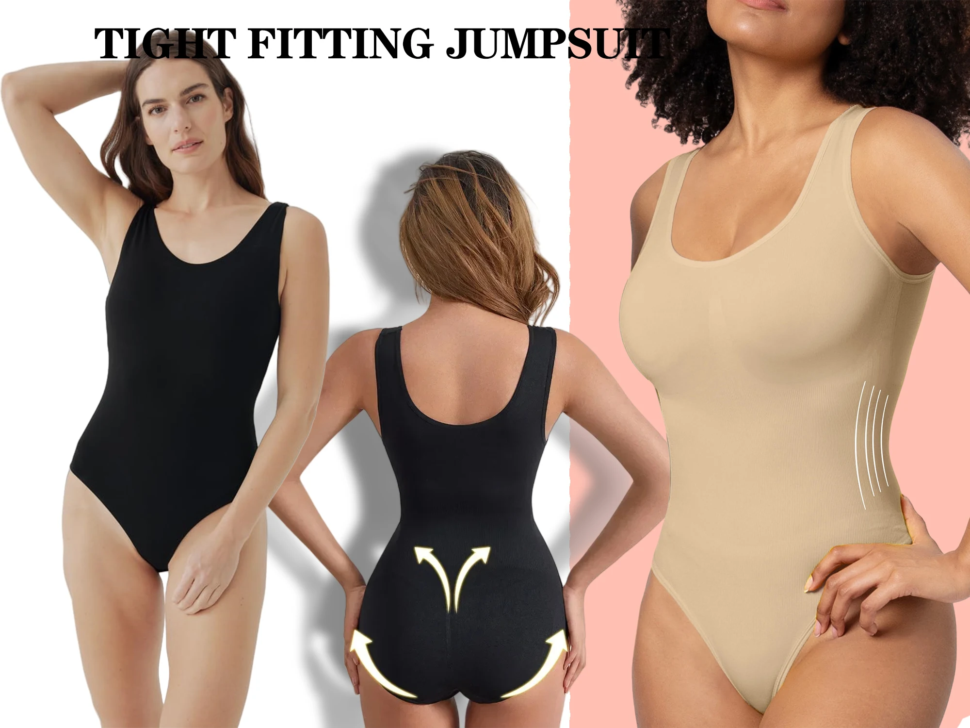 

Body Shaping Bodysuit Women with Abdominal Compression Body Shaping Slim Fitting Straps Shaping Underwear Tight Fitting Bodysuit