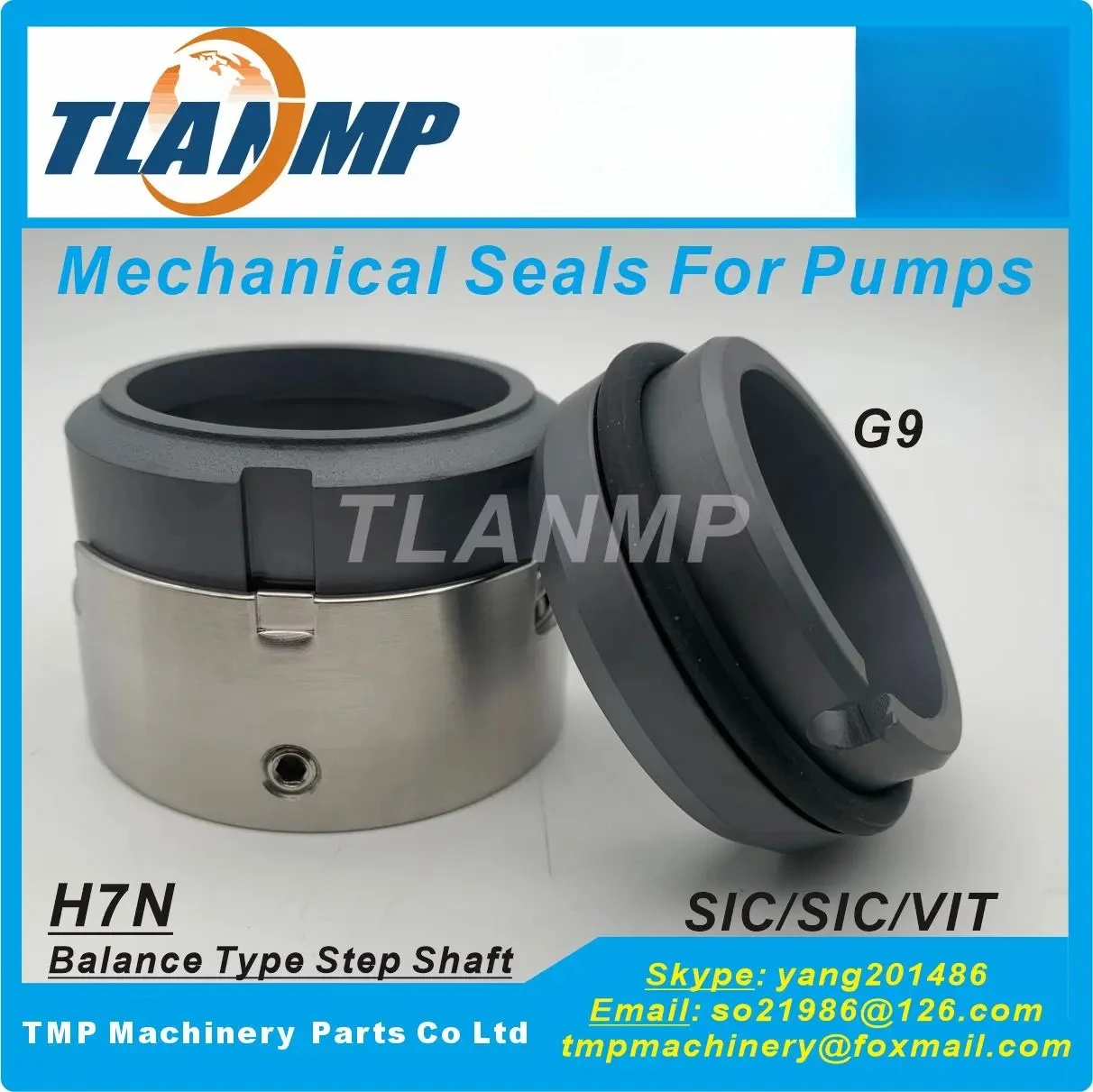 H7N/58/70/75/80/85/90-G9 TLANMP H7N/H75N Balanced Type Mechanical Seals H7N-58/70/75/80/85/90