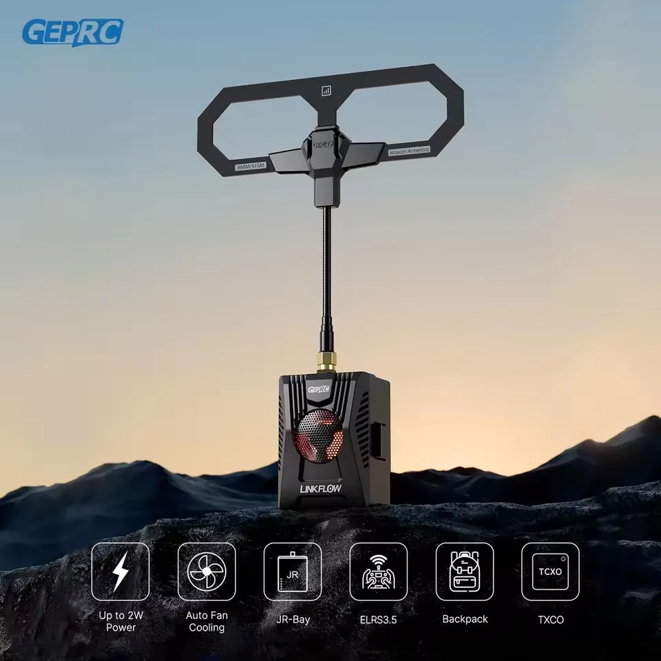 GEPRC LINKFLOW 915M TX Module Lange Afstand Vlucht 868/915MHz ExpressLRS 3.5 DIY RC FPV Quadcopter Freestyle Drone Onderdelen
