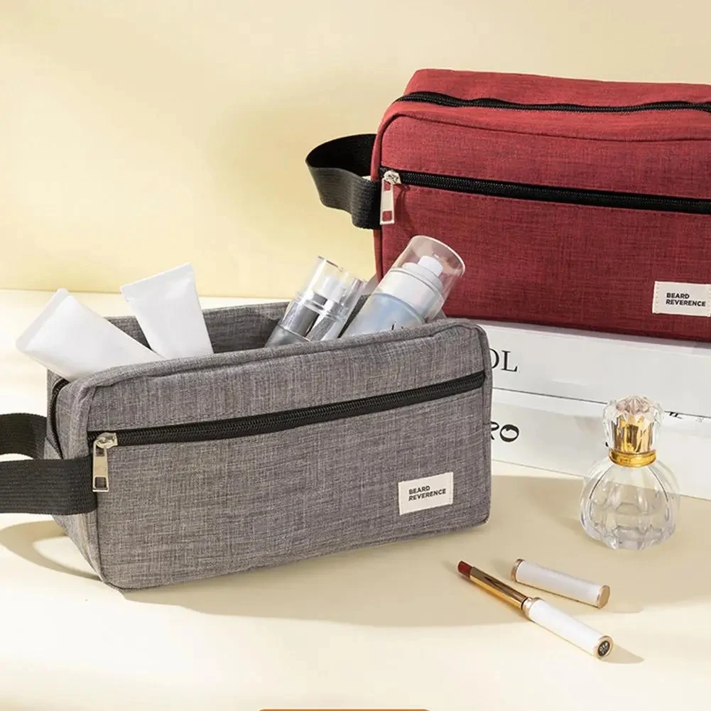 Borsa da toilette da viaggio per uomo Custodia per cosmetici da donna Borsa per trucco da donna impermeabile Borsa per il lavaggio di bellezza