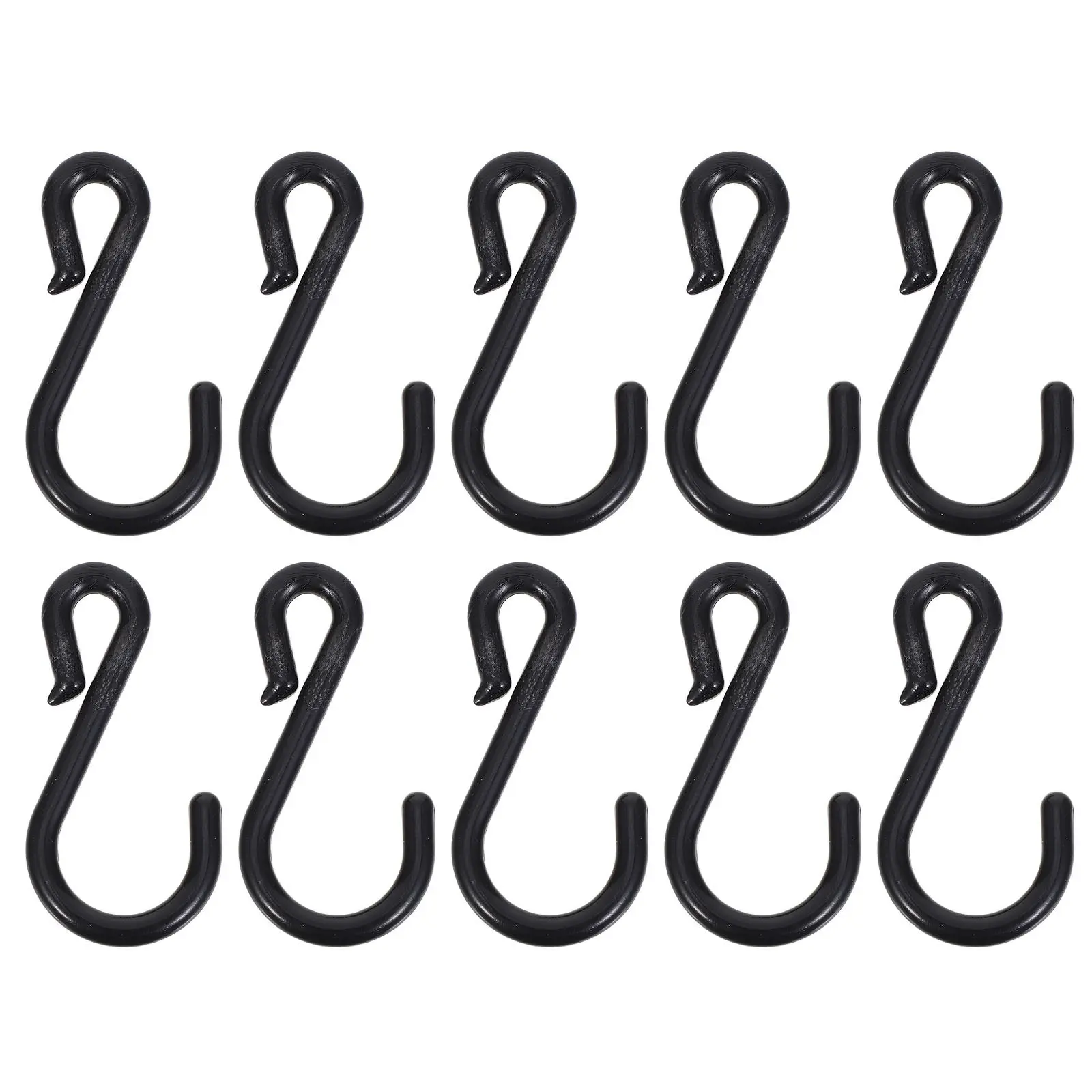 10Pcs Safety Chain S Hooks Heavy Duty Plastic Parking Cone Connector 6Mm Traffic Cone Accessories Barrier Fence Construction