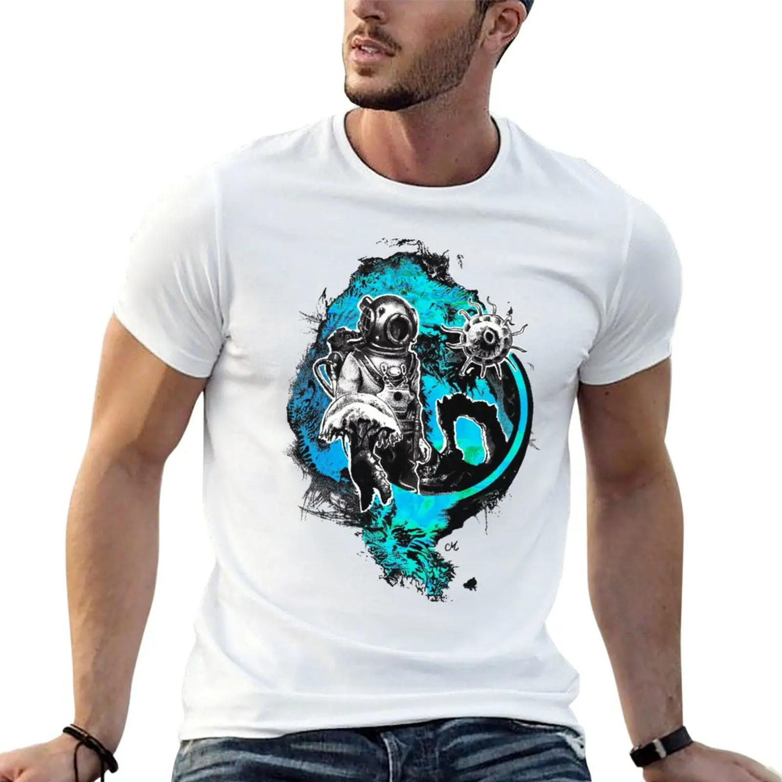As Jules Verne did T-Shirt man t shirt designer t shirt personalised anime tshirt T-shirt