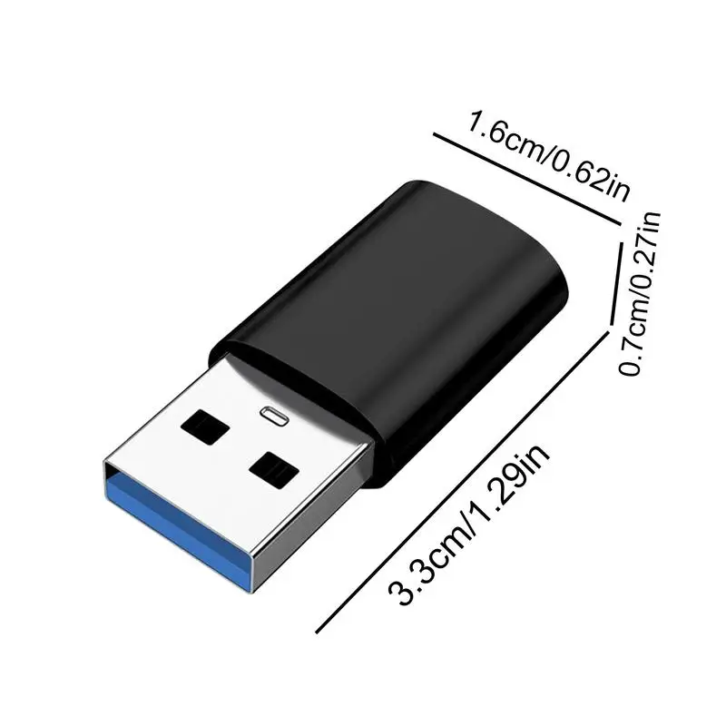 Высокоскоростной Переходник с USB Type C «мама» на USB 3,0 «папа»