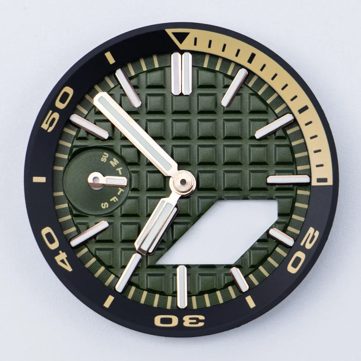 Modification Watch Dial For GA2100 GA2110 GA-2100 Luminous Hands Watch Part Dial 3in1 For GA-2110 Set Hour Marker DIY Watch Dial
