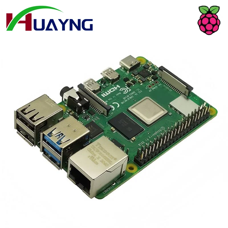 Cocok untuk Keluaran Baru Raspberry Pi 4 Model B 1GB/2GB/4GB untuk Raspberry PI Dual Ethernet Raspberry Pi
