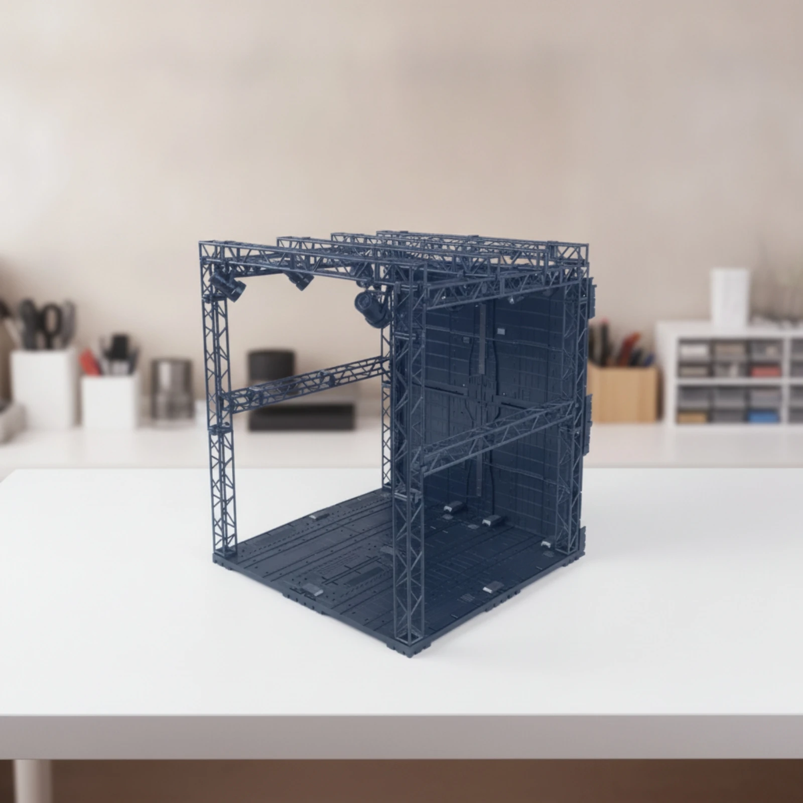 Industrial-Style Model Display Stage Large-Scale Mecha Display Stage Toy Stand Scratch-Resistant for Teenagers 14 and Up