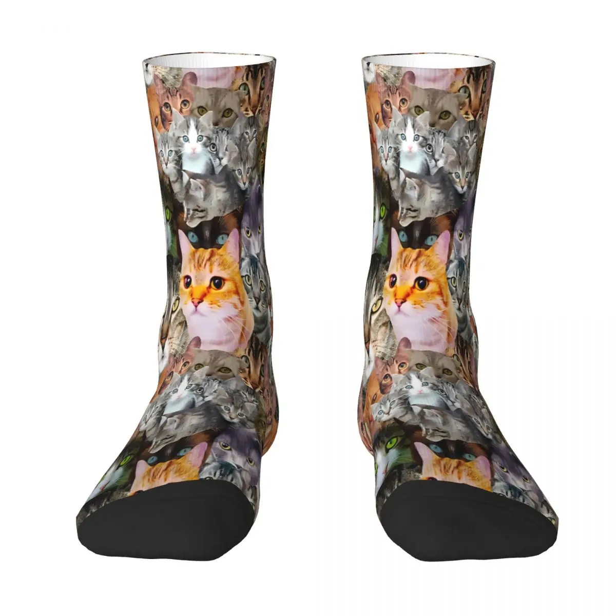 

CATS Sock Socks Men Women Polyester Stockings Customizable Design