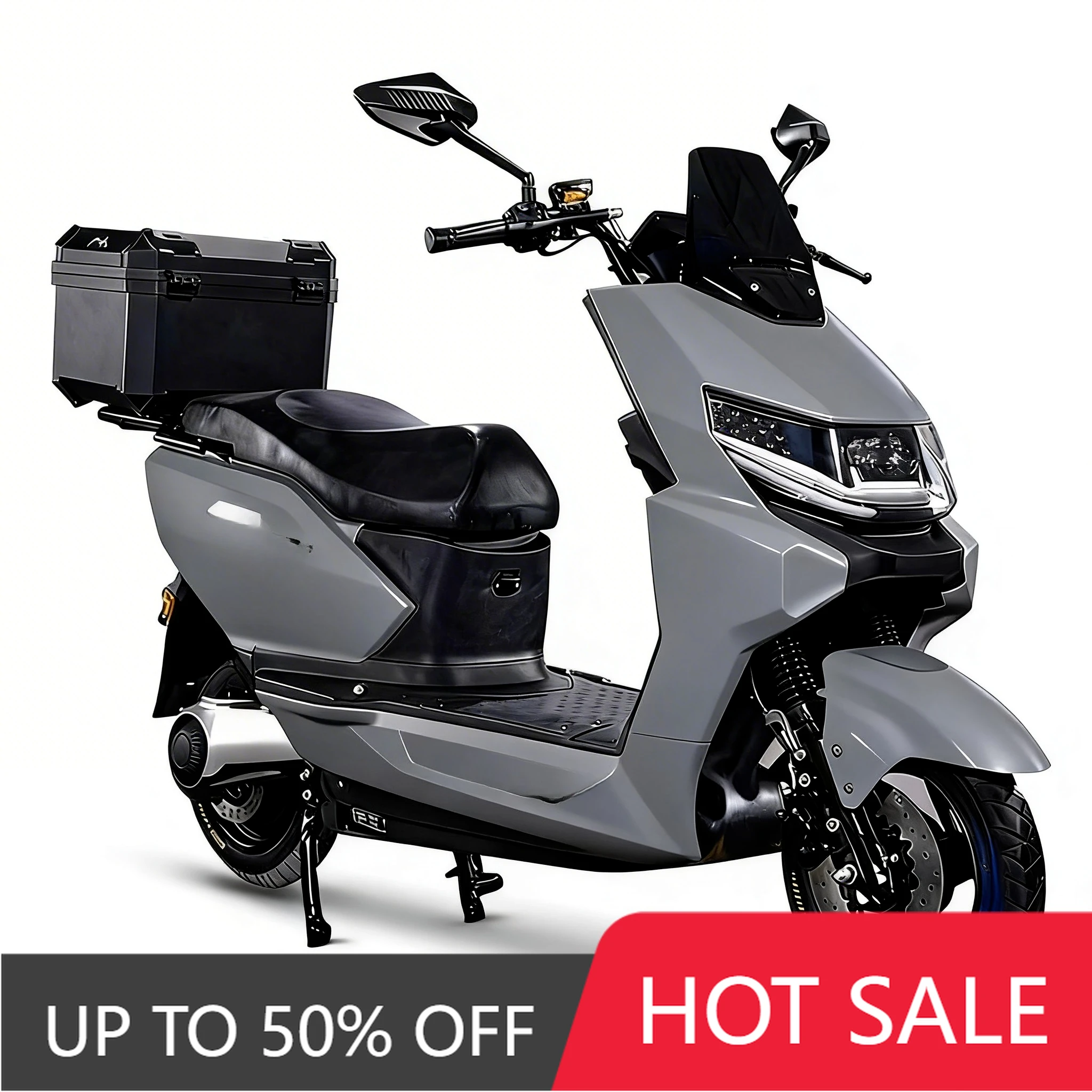 QQW QQW QQW's hot-selling 750W adult electric motorcycle with a 60-volt rear hub motor and a 15 amp-hour integrated battery is d