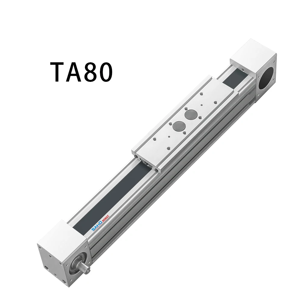 TA80 Linear Stage Actuator 176mm Ballscrew Double Optical Axis Bearing Motor Core Components CNC Router Z-axis Linear Module