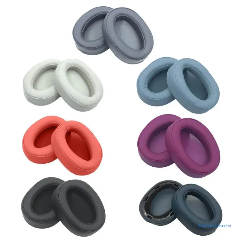 1 Pair Ear Pads Headphone Cushion Cover Replace for MDR-100ABN WH-H900N Earphone DropShipping