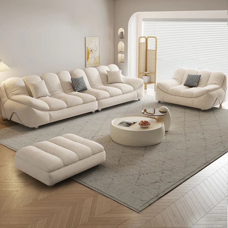 

satraight row cream wind Foshan, simple milk velvet