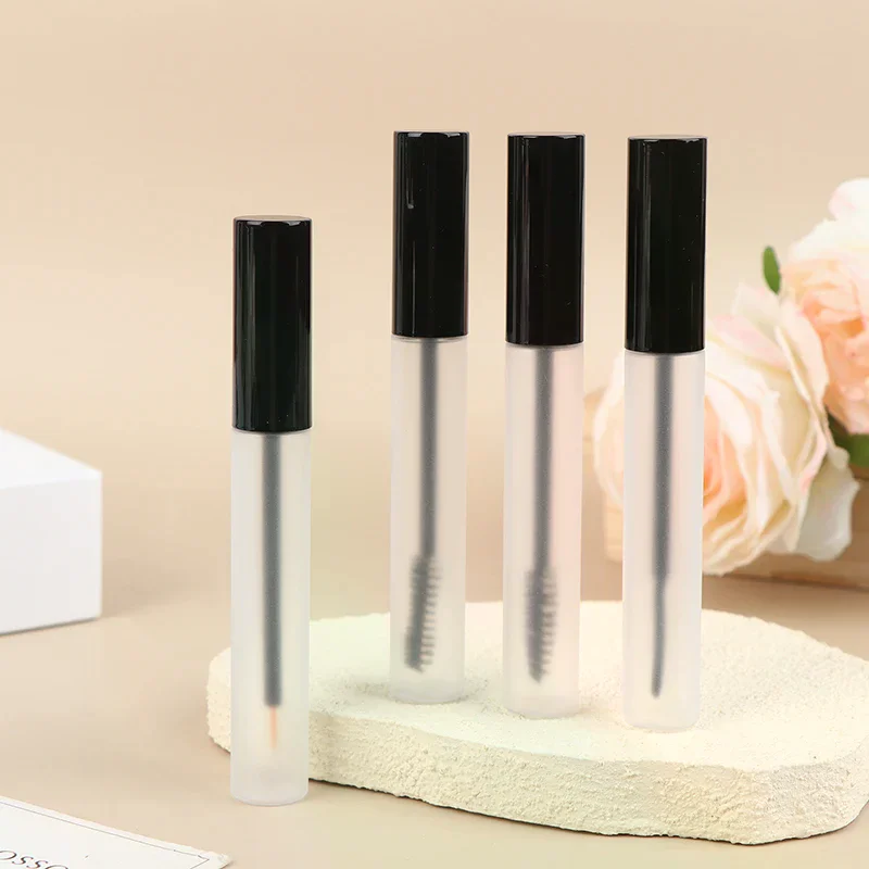 12ml Empty Mascara Tube With Eyelash Wand Eyelash Growth Liquid Vial Bottle Eyeliner Brush Eyelash Cream Apply Container