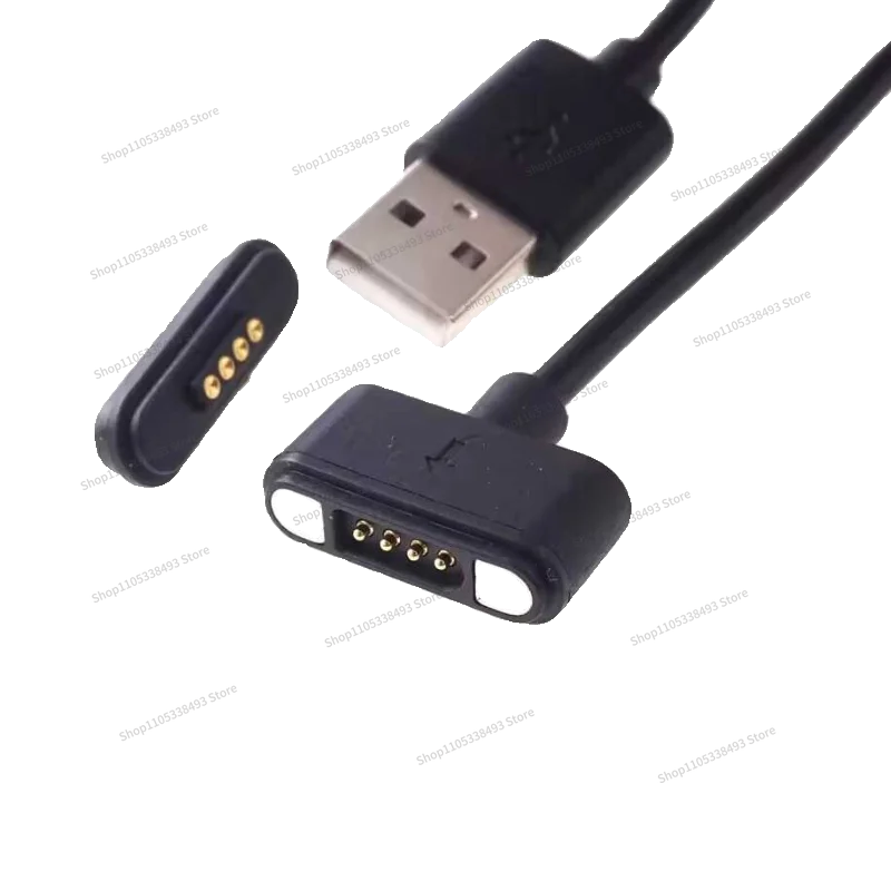 For Magnetic Magnet Charging Data Cable 4PIN Super Adsorption Force High Current System
