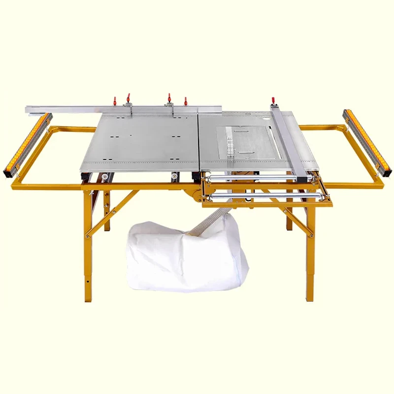 JT-6 Hidden-Track Precision Table Saw | Brushless, Quiet, Dust-Free Parent-Child Saw | All-in-One Saw Table for Wood(Customized)