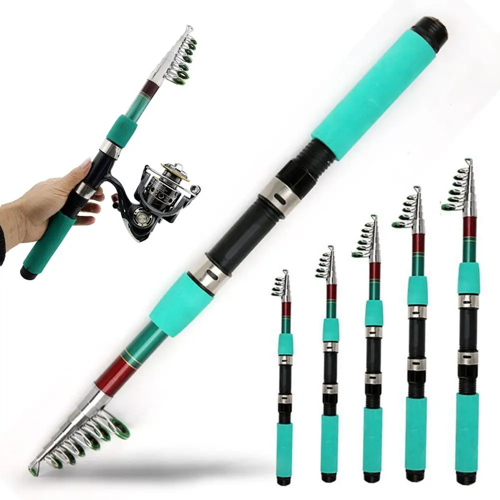 

YOUZI Portable Fishing Rods Portable Telescopic Fishing Rod Mini Fishing Rod Fishing Pole 1.8M / 3.6M Telescopic Fishing Pole