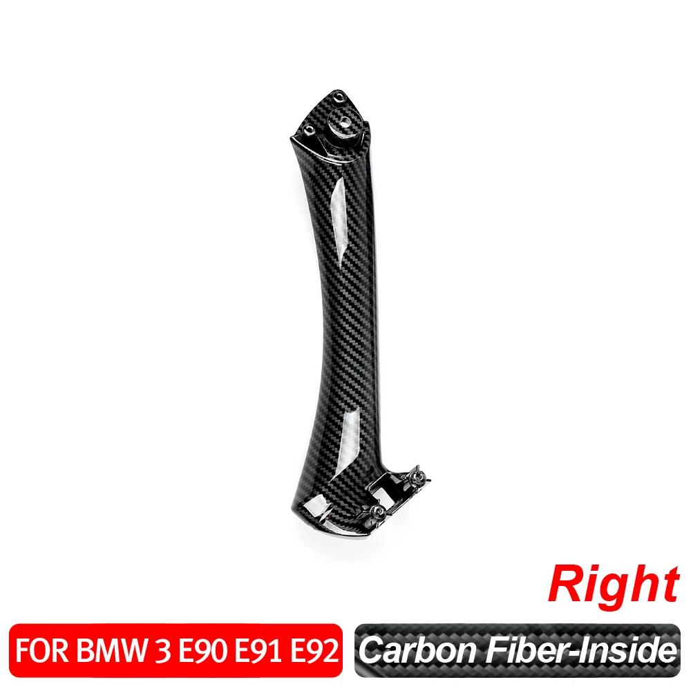 Full Set Interior Door Handles Fit For BMW 3 series E90 E91 E92 316 318 320 Part Inner Doors Panel Handle Bar Pull Trim Cover
