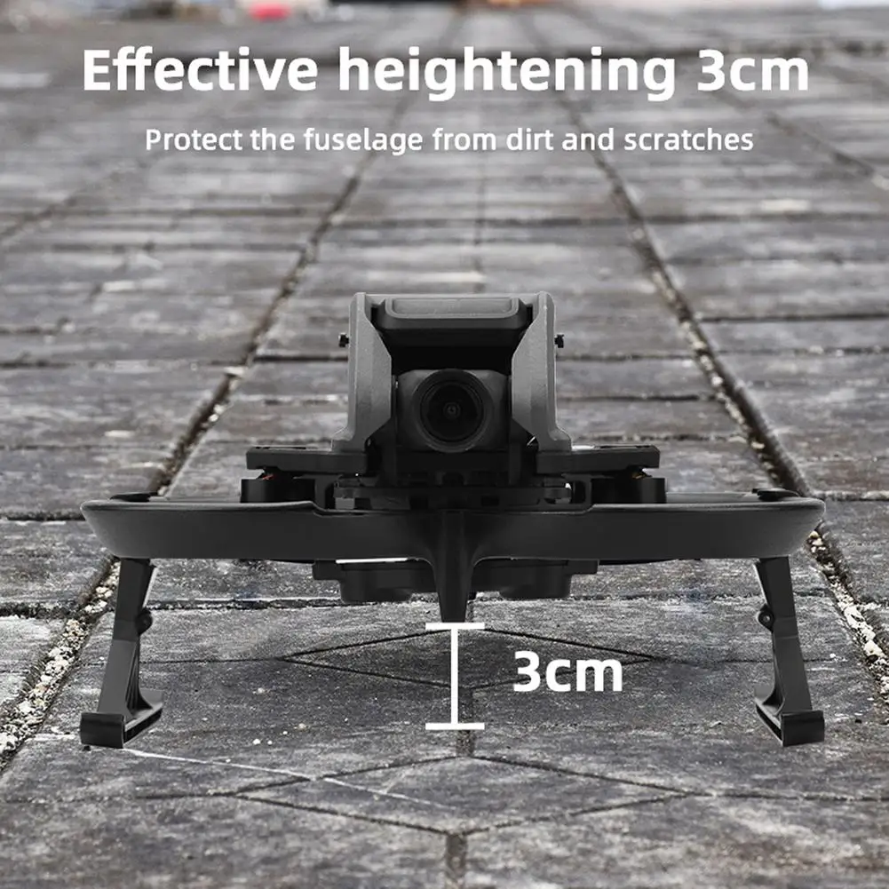 Landing Gear Compatível Para Dji Avata Heightened Tripod Protection Gimbal Extension Bracket Protector Drone Acessórios